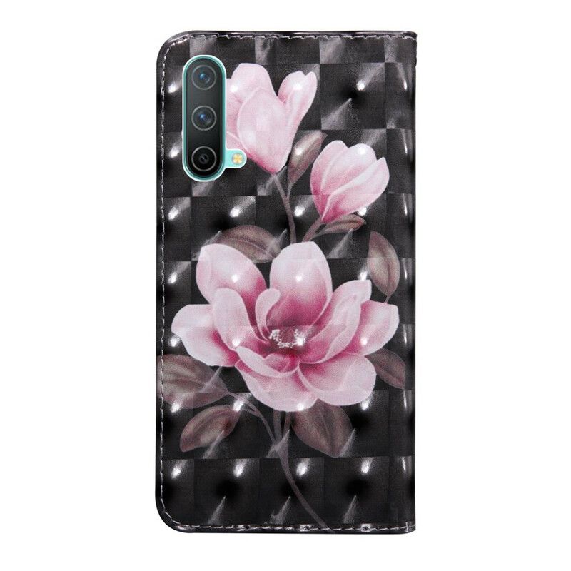 Flip Cover OnePlus Nord CE 5G Blomsterblomster