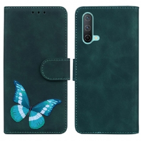 Flip Cover OnePlus Nord CE 5G Butterfly Skin-touch