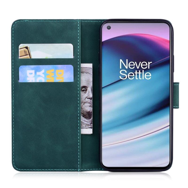 Flip Cover OnePlus Nord CE 5G Butterfly Skin-touch