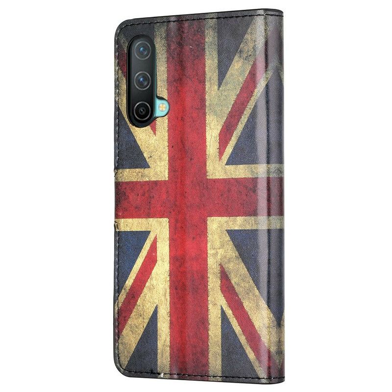 Flip Cover OnePlus Nord CE 5G Englands Flag