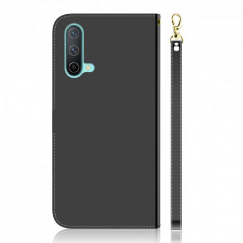 Flip Cover OnePlus Nord CE 5G Faux Læder Spejlcover