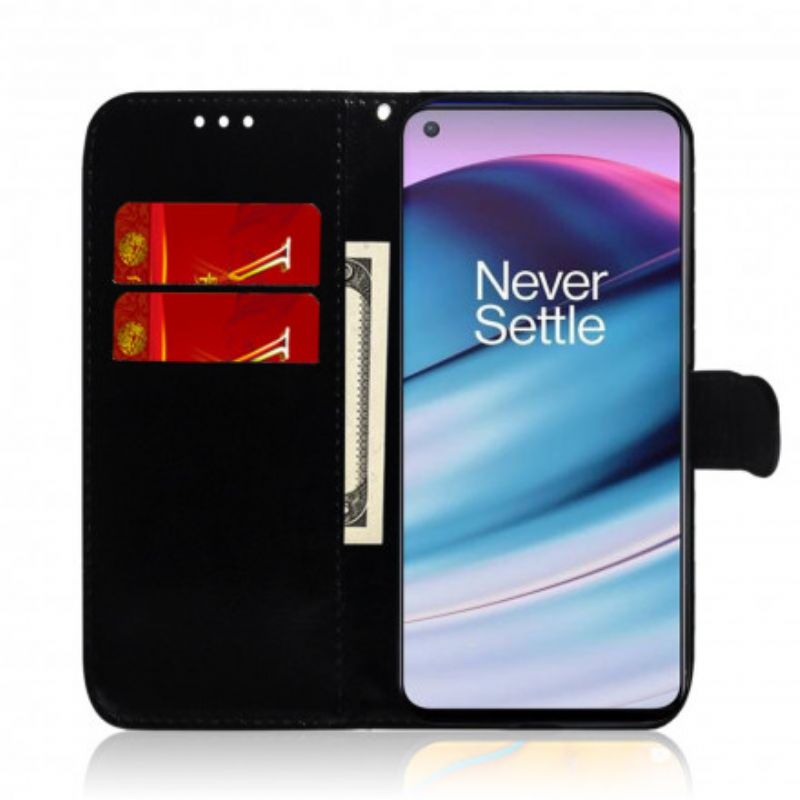 Flip Cover OnePlus Nord CE 5G Faux Læder Spejlcover