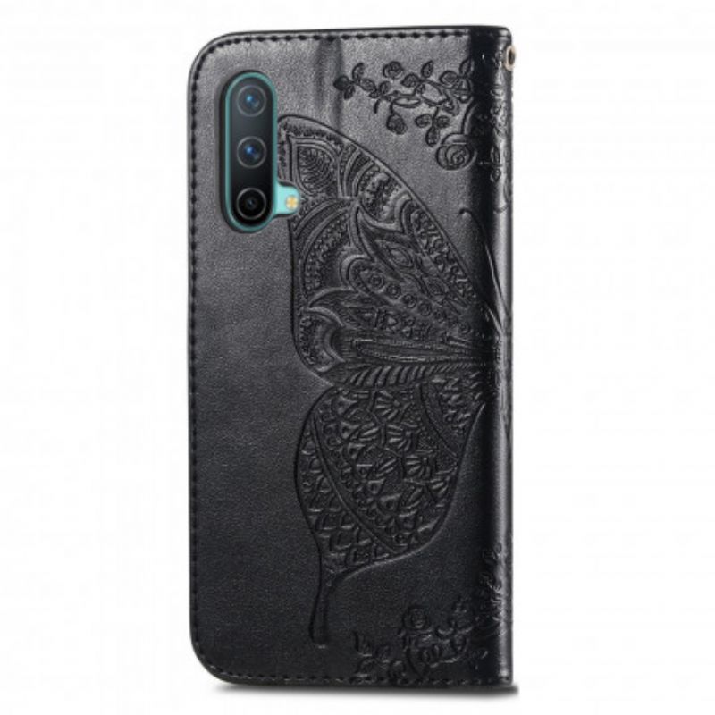 Flip Cover OnePlus Nord CE 5G Halve Sommerfugle