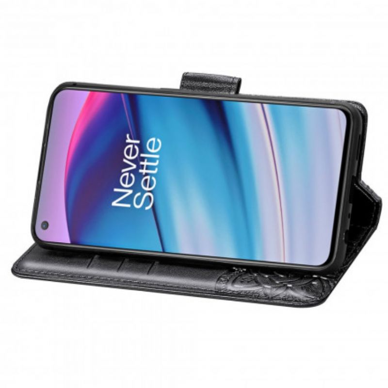 Flip Cover OnePlus Nord CE 5G Halve Sommerfugle