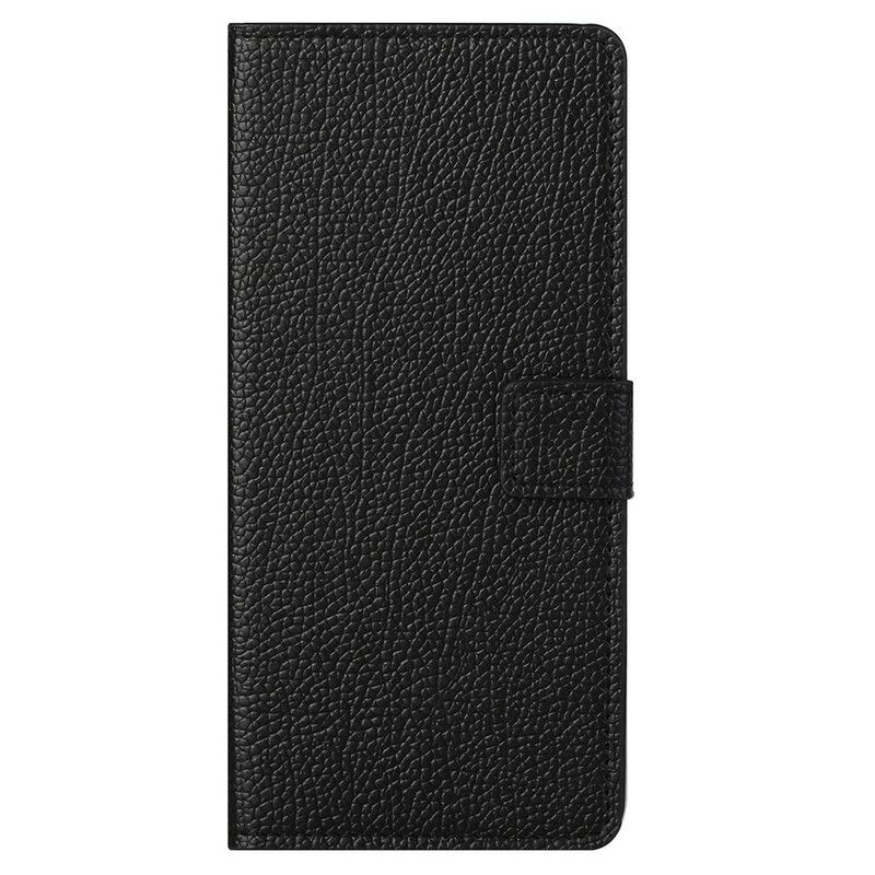 Flip Cover OnePlus Nord CE 5G Litchi Grain Læder Effekt