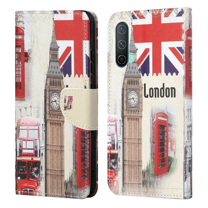 Flip Cover OnePlus Nord CE 5G Londonlife