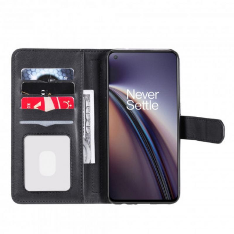 Flip Cover OnePlus Nord CE 5G Multi-funktion 10 Kortholder