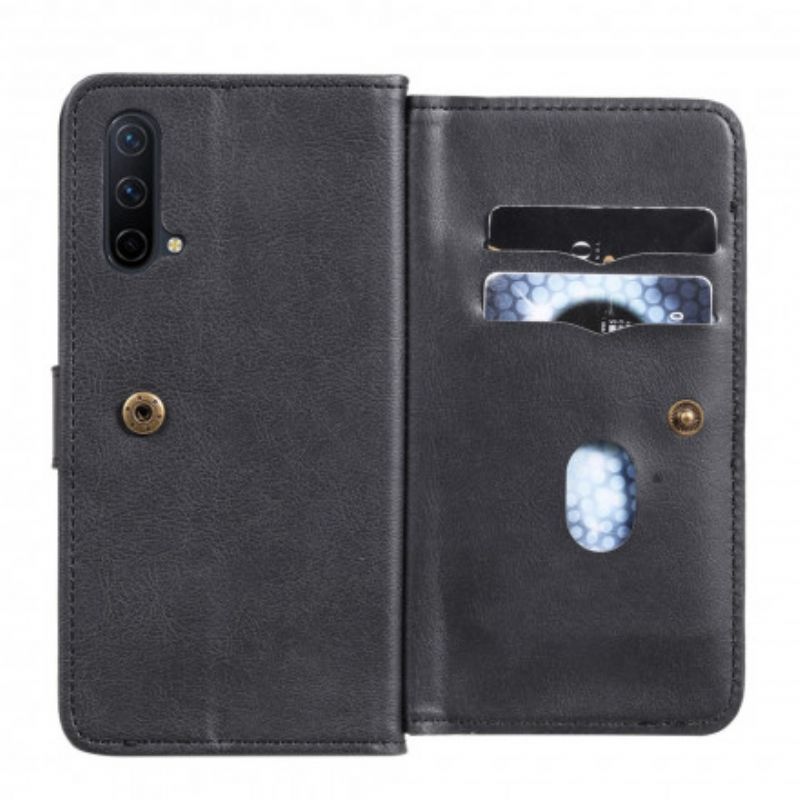 Flip Cover OnePlus Nord CE 5G Multi-funktion 10 Kortholder