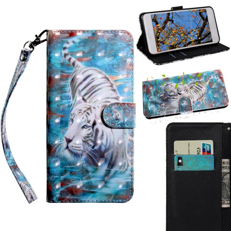 Flip Cover OnePlus Nord CE 5G Tiger I Vand