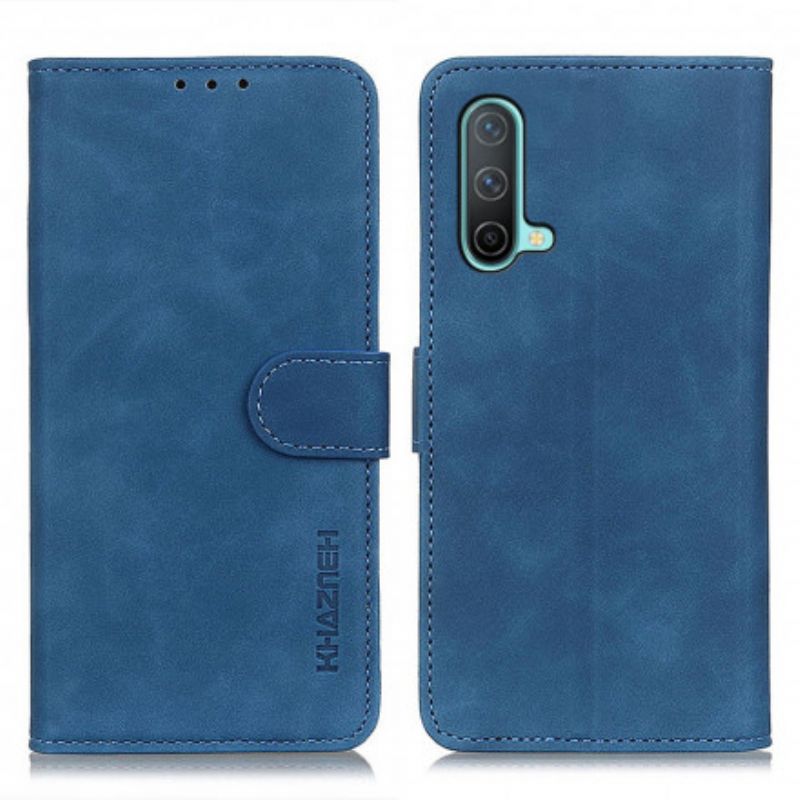 Flip Cover OnePlus Nord CE 5G Vintage Lædereffekt Khazneh