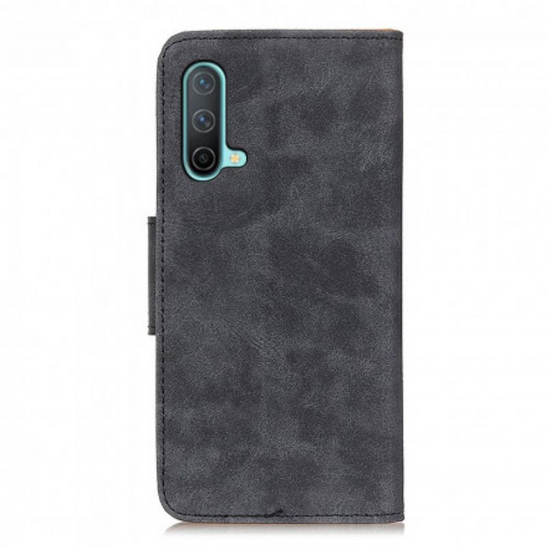 Flip Cover OnePlus Nord CE 5G Vintage Split Læder