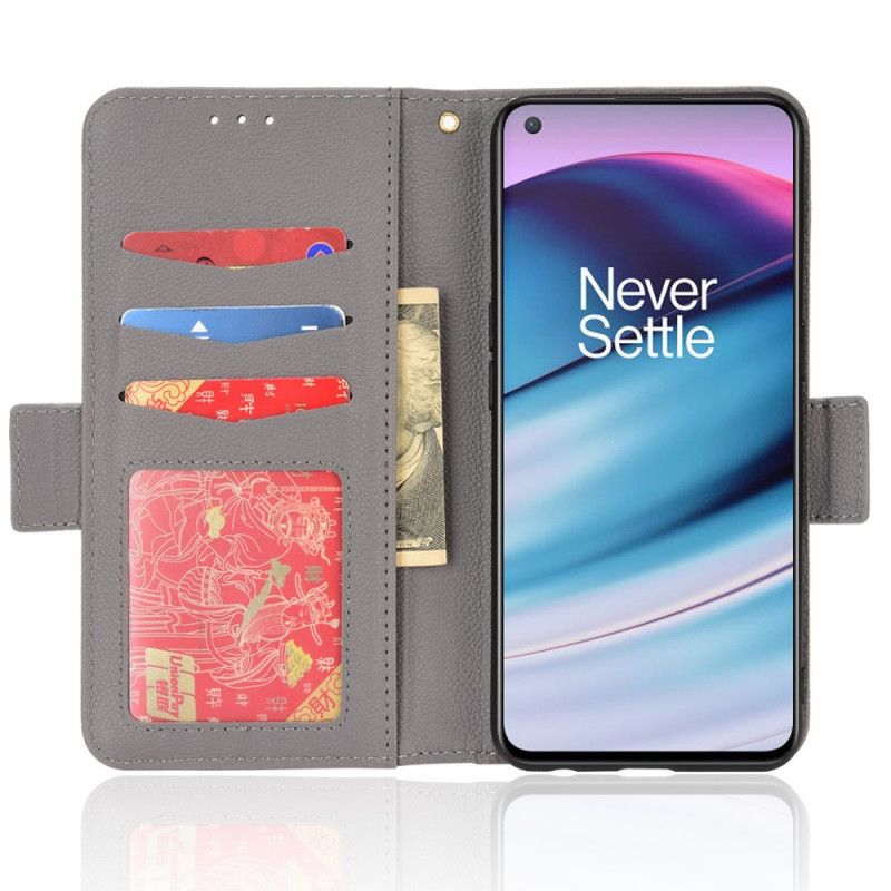 Læder Cover OnePlus Nord CE 5G Flip Cover Dobbelt Nye Farver Flap