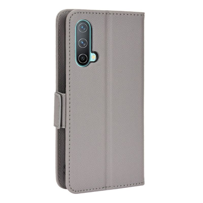 Læder Cover OnePlus Nord CE 5G Flip Cover Dobbelt Nye Farver Flap