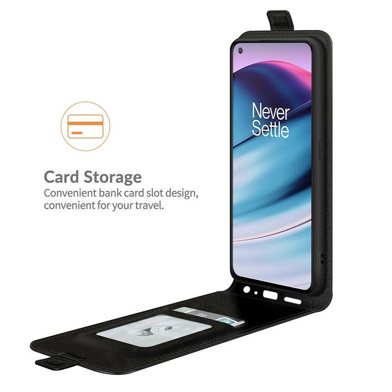 Læder Cover OnePlus Nord CE 5G Flip Cover Lodret Klap