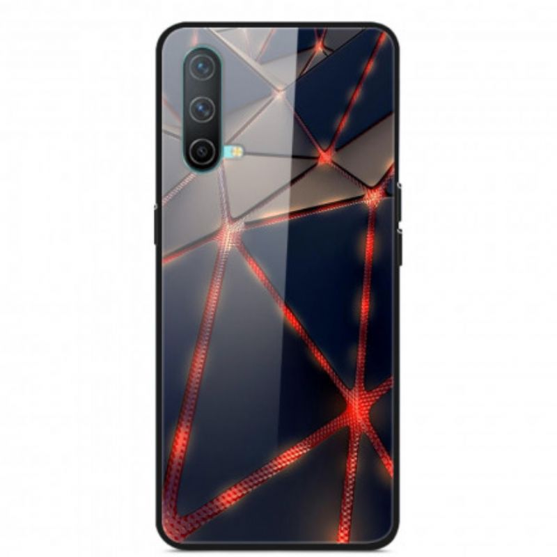 Mobilcover OnePlus Nord CE 5G Rød Rayon Hærdet Glas