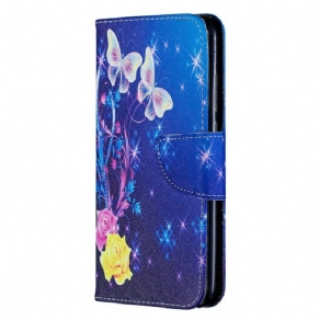 Flip Cover Huawei P Smart Plus 2019 Utrolige Sommerfugle