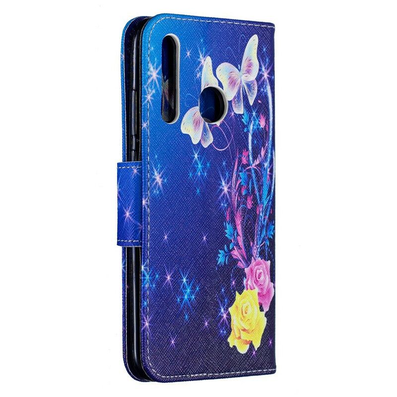 Flip Cover Huawei P Smart Plus 2019 Utrolige Sommerfugle