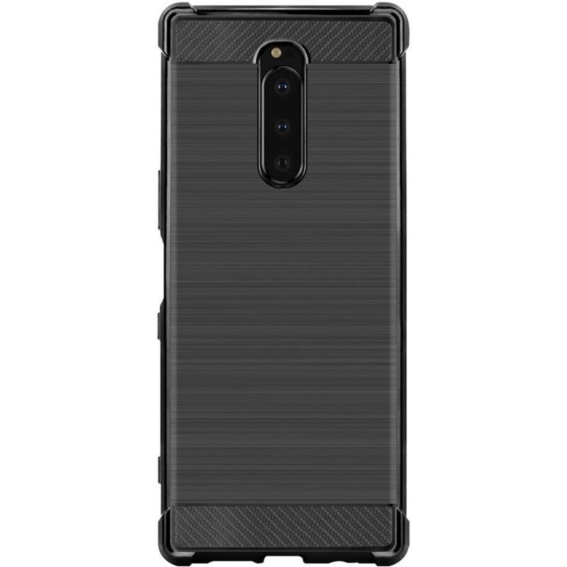 Cover Sony Xperia 1 Imak Vega Series Børstet Kulfiber