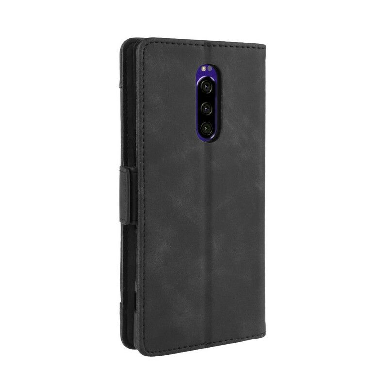 Flip Cover Sony Xperia 1 Førsteklasses Multikort