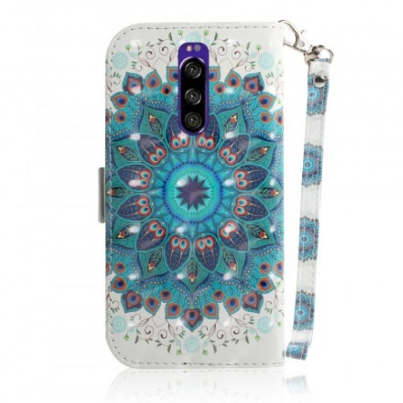 Flip Cover Sony Xperia 1 Med Snor Masterful Strappy Mandala