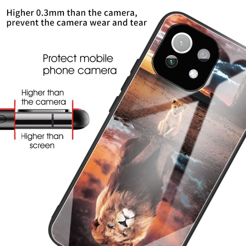 Cover Xiaomi Mi 11 Lite 5G NE / Mi 11 Lite 4G / 5G Cub Dream Hærdet Glas