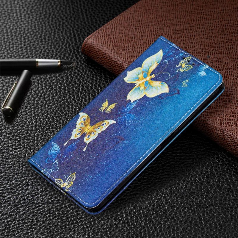 Cover Xiaomi Mi 11 Lite 5G NE / Mi 11 Lite 4G / 5G Flip Cover Sommerfugle