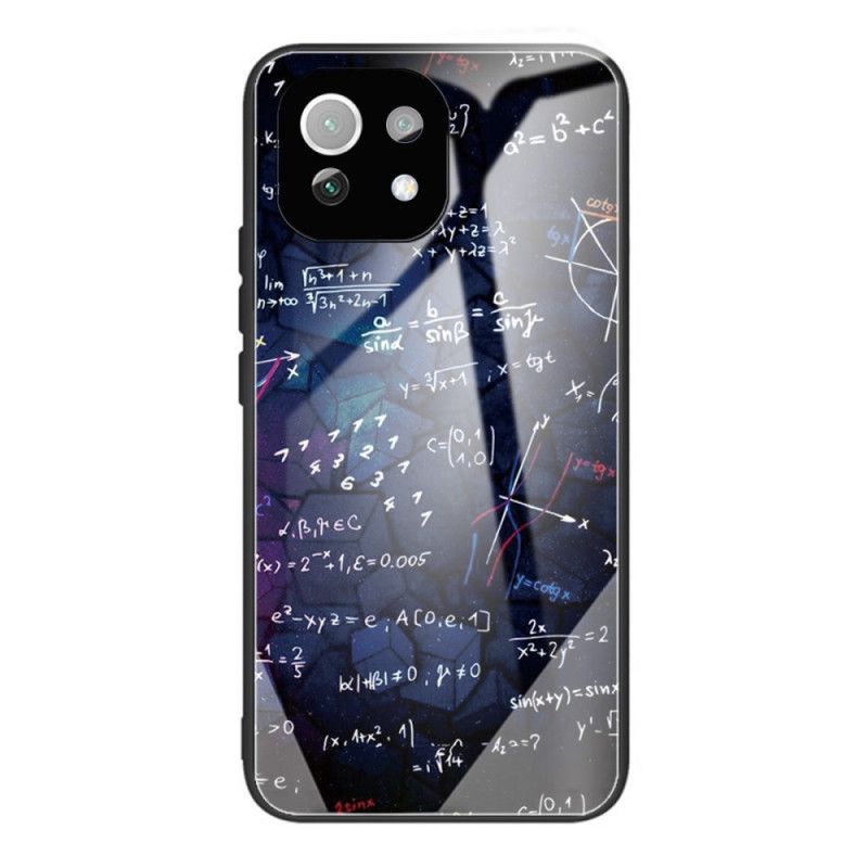 Cover Xiaomi Mi 11 Lite 5G NE / Mi 11 Lite 4G / 5G Hærdet Glas Matematiske Beregninger