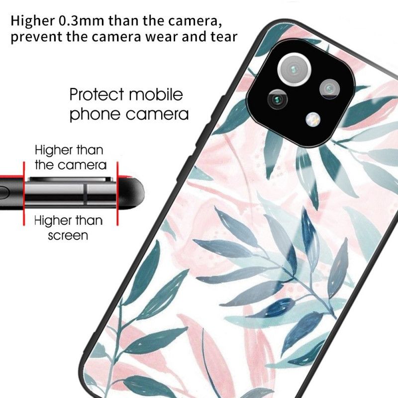 Cover Xiaomi Mi 11 Lite 5G NE / Mi 11 Lite 4G / 5G Hærdet Vegetabilsk Glas