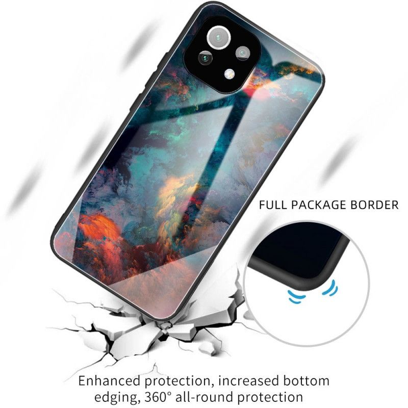 Cover Xiaomi Mi 11 Lite 5G NE / Mi 11 Lite 4G / 5G Himmelhærdet Glas