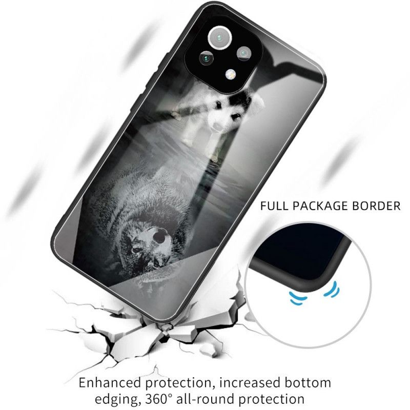 Cover Xiaomi Mi 11 Lite 5G NE / Mi 11 Lite 4G / 5G Puppy Dream Hærdet Glas