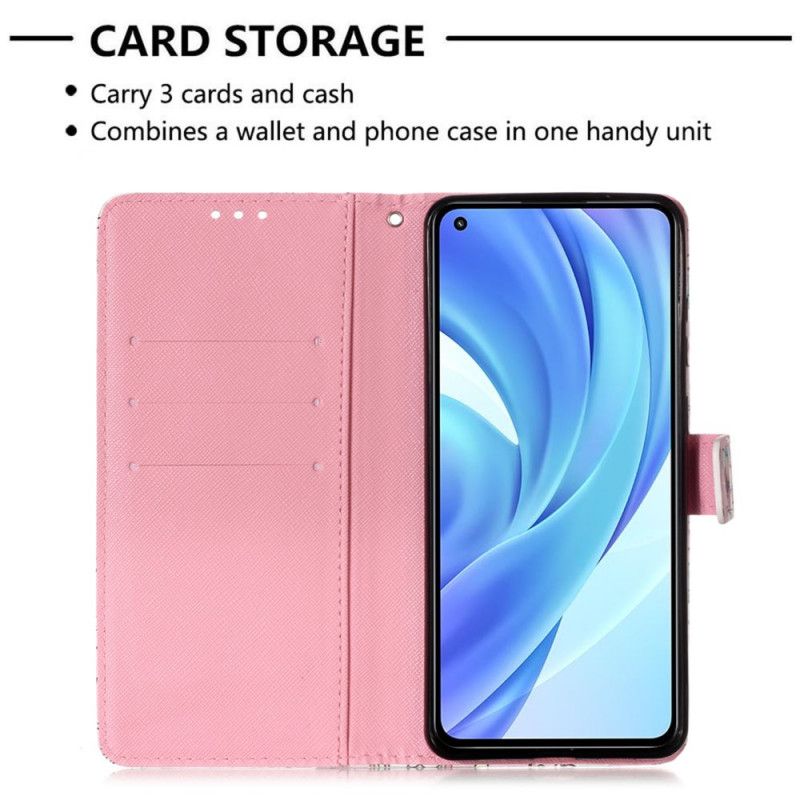 Flip Cover Xiaomi Mi 11 Lite 5G NE / Mi 11 Lite 4G / 5G Akvarelgrime