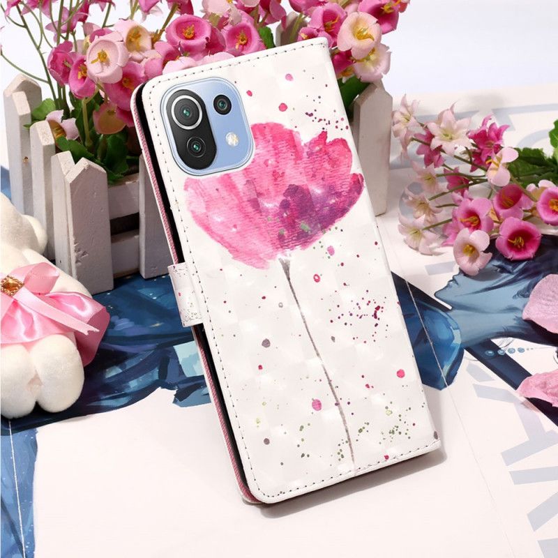 Flip Cover Xiaomi Mi 11 Lite 5G NE / Mi 11 Lite 4G / 5G Akvarelgrime