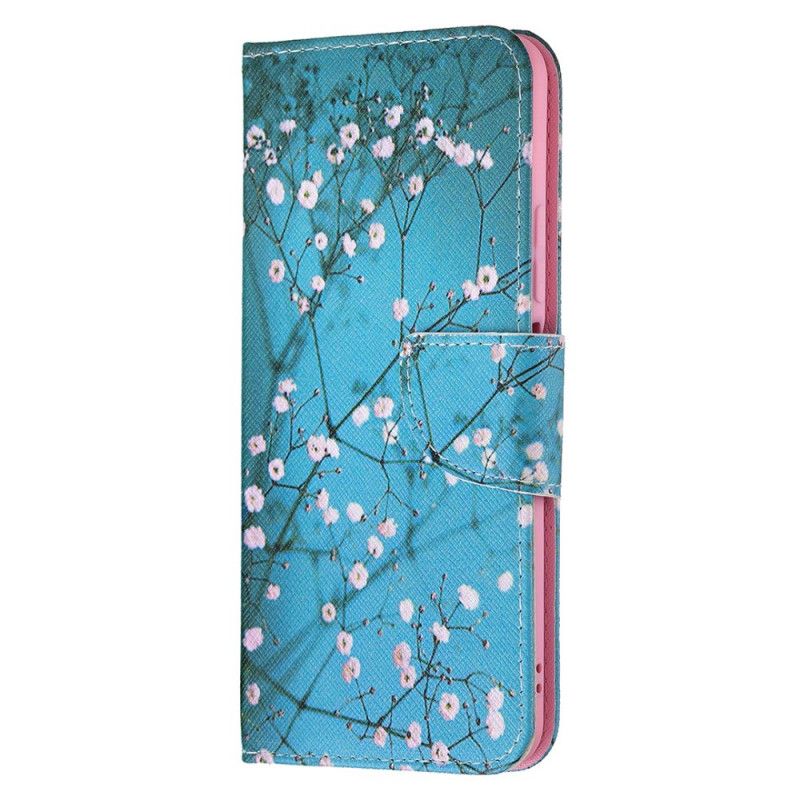 Flip Cover Xiaomi Mi 11 Lite 5G NE / Mi 11 Lite 4G / 5G Blomstrende Træ