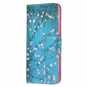 Flip Cover Xiaomi Mi 11 Lite 5G NE / Mi 11 Lite 4G / 5G Blomstrende Træ