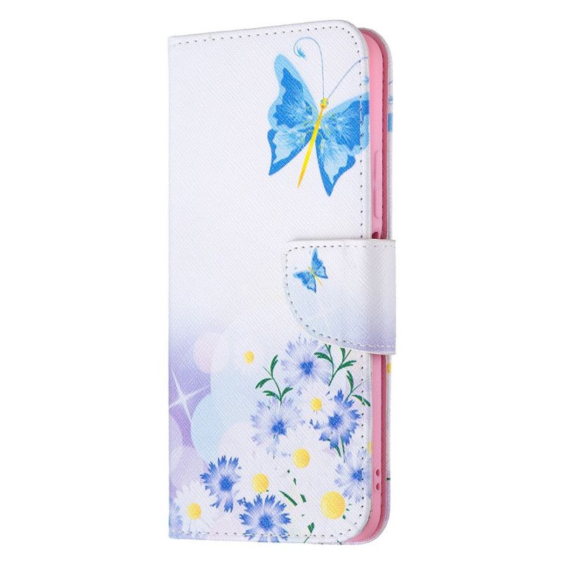 Flip Cover Xiaomi Mi 11 Lite 5G NE / Mi 11 Lite 4G / 5G Drømmesommerfugle