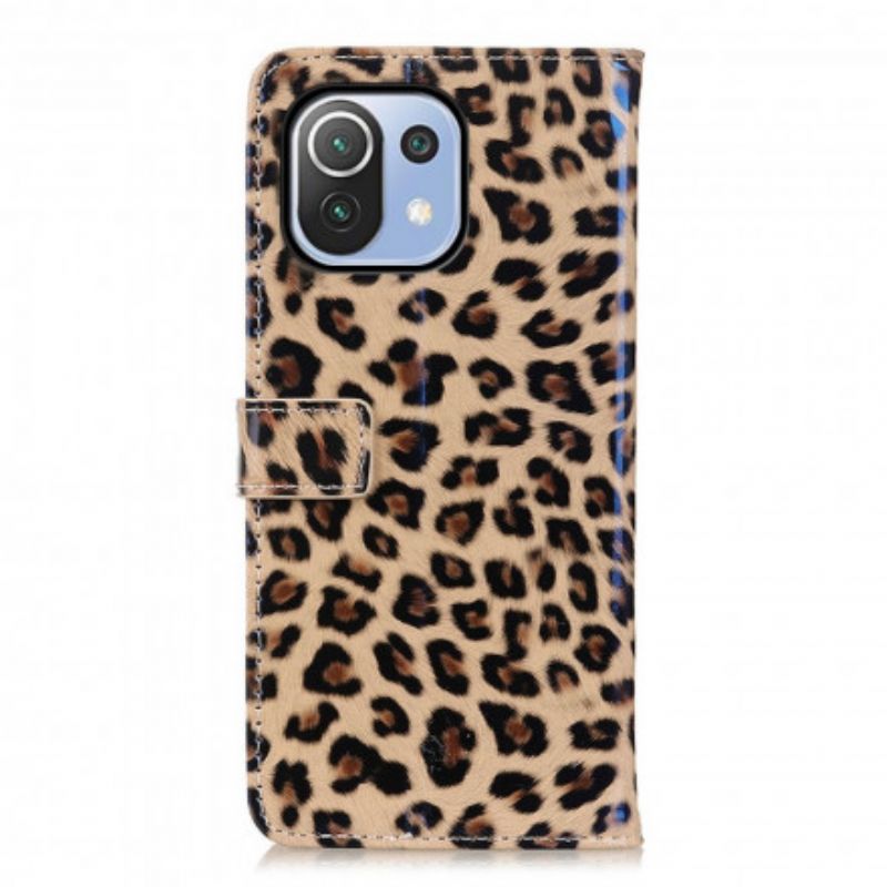 Flip Cover Xiaomi Mi 11 Lite 5G NE / Mi 11 Lite 4G / 5G Leopard