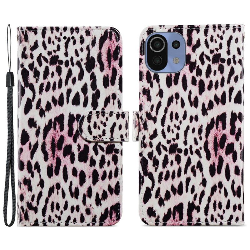 Flip Cover Xiaomi Mi 11 Lite 5G NE / Mi 11 Lite 4G / 5G Leopardprint