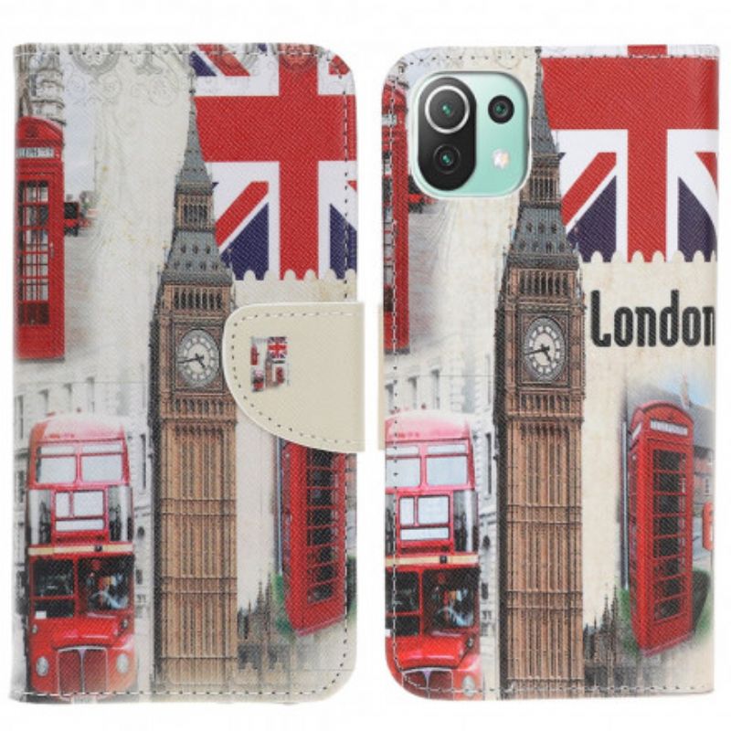 Flip Cover Xiaomi Mi 11 Lite 5G NE / Mi 11 Lite 4G / 5G London Life