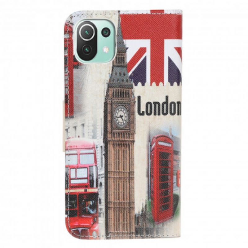 Flip Cover Xiaomi Mi 11 Lite 5G NE / Mi 11 Lite 4G / 5G London Life