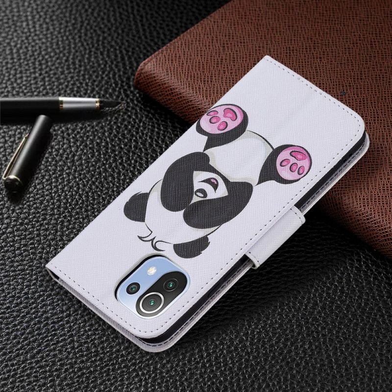 Flip Cover Xiaomi Mi 11 Lite 5G NE / Mi 11 Lite 4G / 5G Panda Sjov