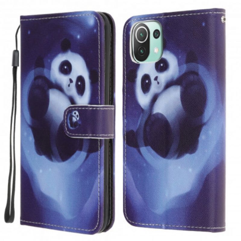 Flip Cover Xiaomi Mi 11 Lite 5G NE / Mi 11 Lite 4G / 5G Panda Space