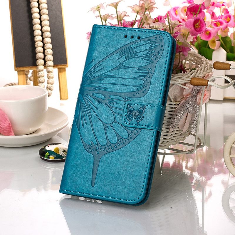 Flip Cover Xiaomi Mi 11 Lite 5G NE / Mi 11 Lite 4G / 5G Sommerfugledesign Med Snor