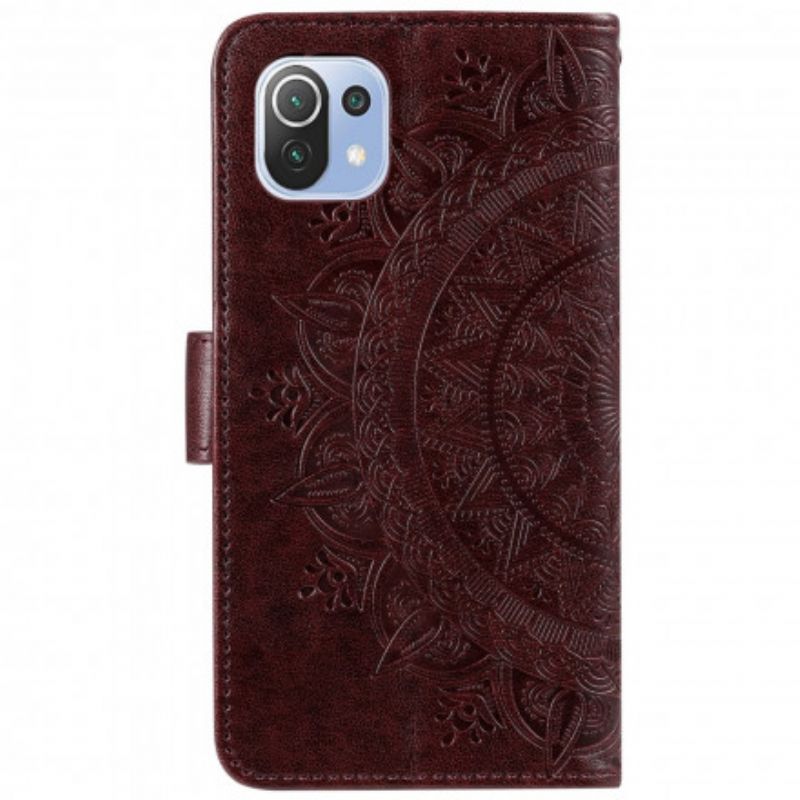 Flip Cover Xiaomi Mi 11 Lite 5G NE / Mi 11 Lite 4G / 5G Søn Mandala