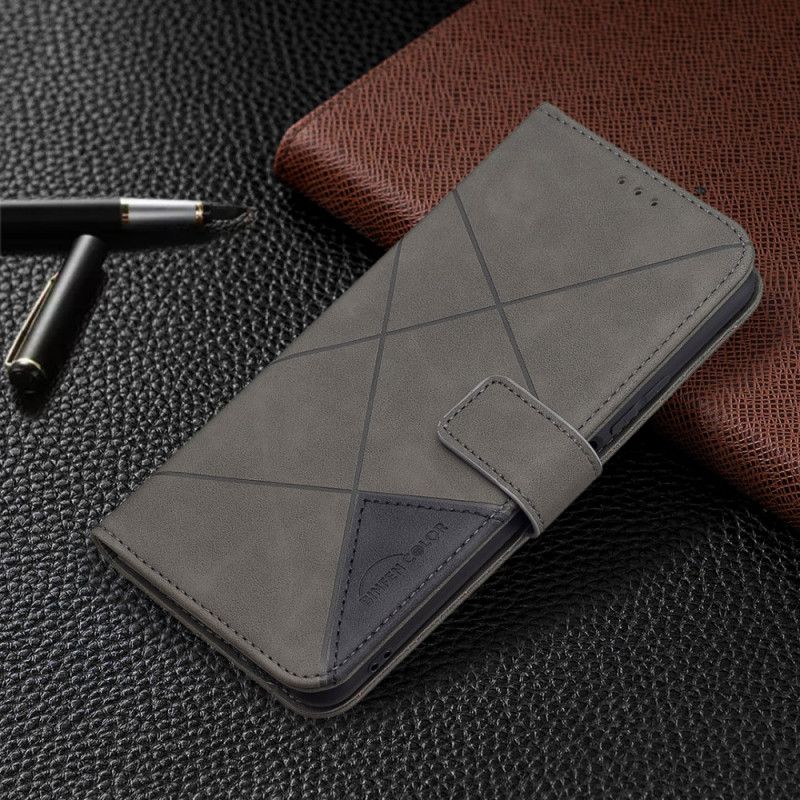 Flip Cover Xiaomi Mi 11 Lite 5G NE / Mi 11 Lite 4G / 5G Trekant Binfen Farve