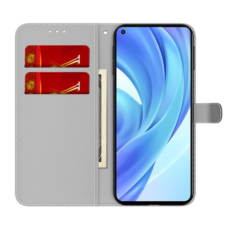 Læder Cover Xiaomi Mi 11 Lite 5G NE / Mi 11 Lite 4G / 5G Lyse Farver