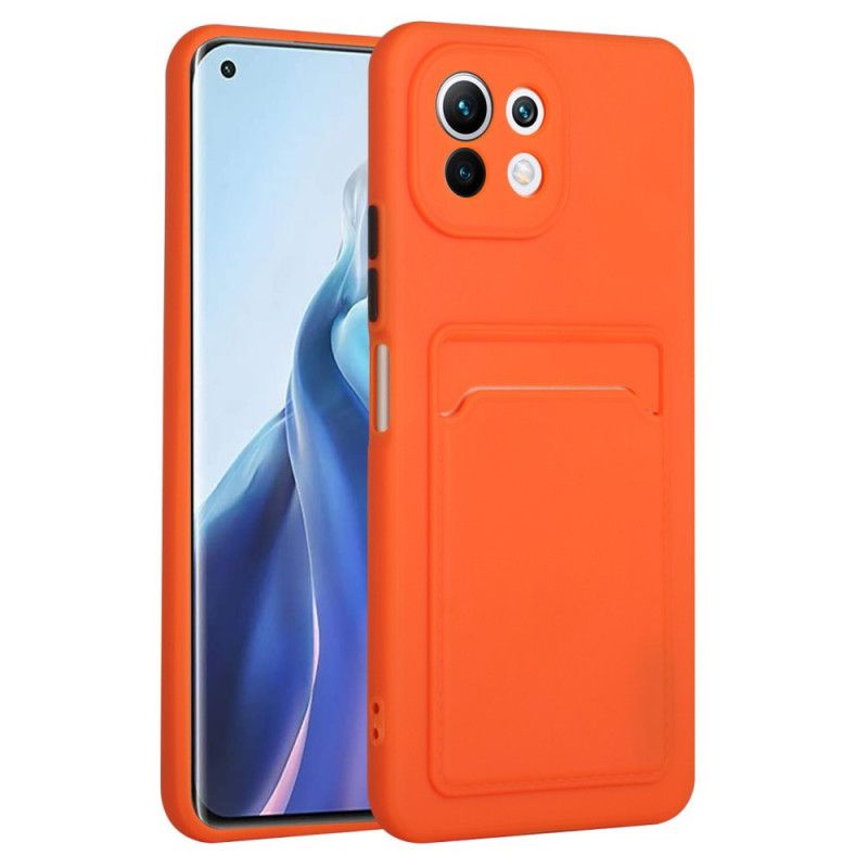 Mobilcover Xiaomi Mi 11 Lite 5G NE / Mi 11 Lite 4G / 5G Silikone Kortholder