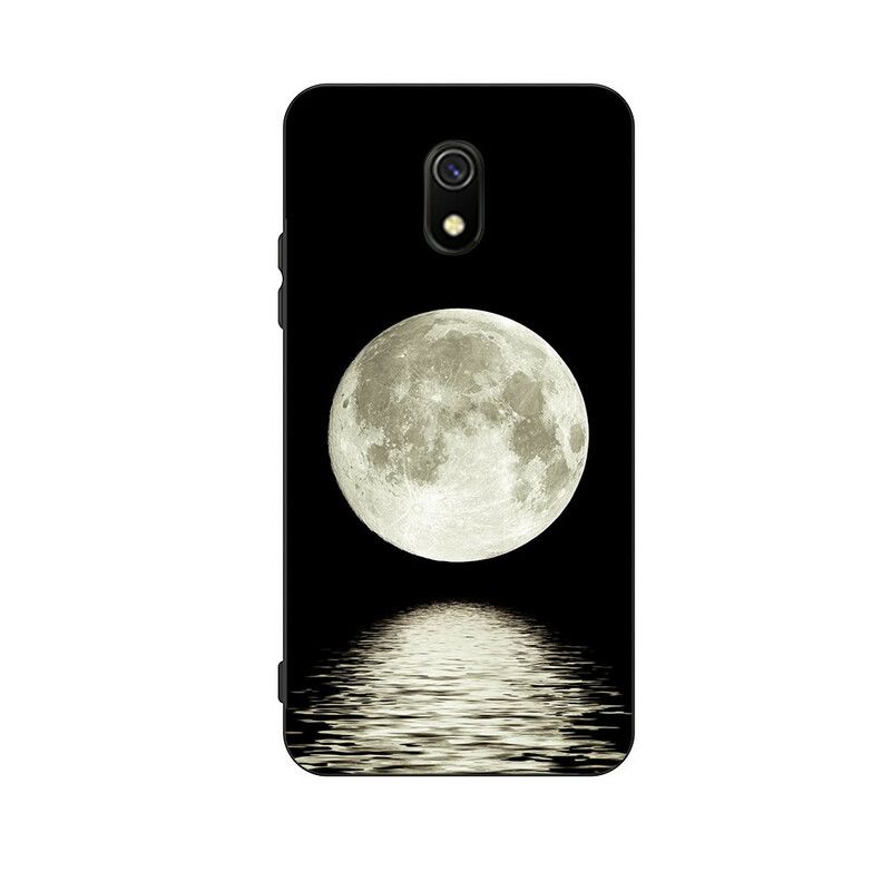 Cover Xiaomi Redmi 8A Marine Moon Fleksibel Silikone