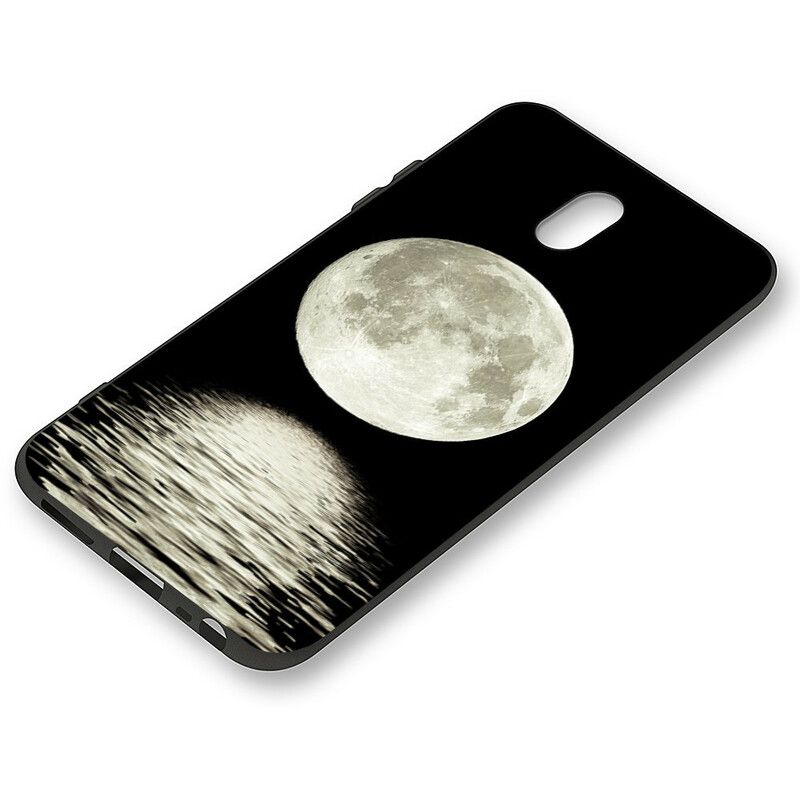 Cover Xiaomi Redmi 8A Marine Moon Fleksibel Silikone