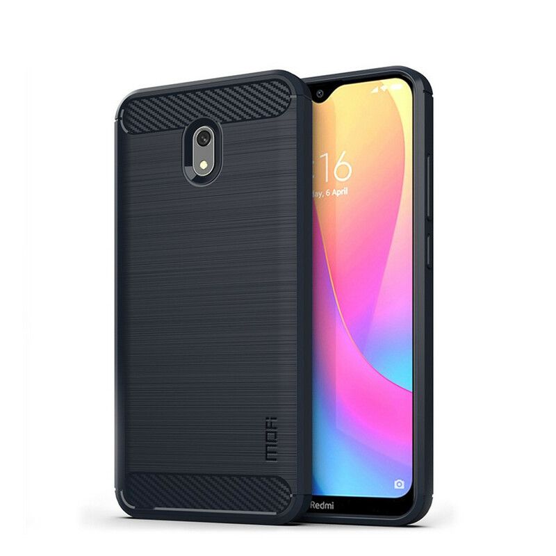 Cover Xiaomi Redmi 8A Mofi Børstet Kulfiber