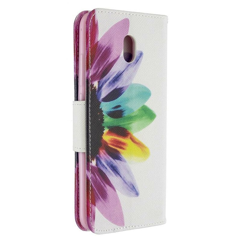 Flip Cover Xiaomi Redmi 8A Akvarelblomst